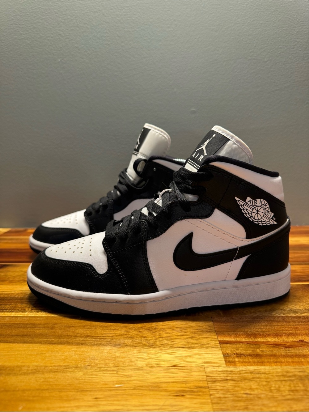 Jordan Women’s High-Top Sneakers - Black & White - Picture 5 of 12